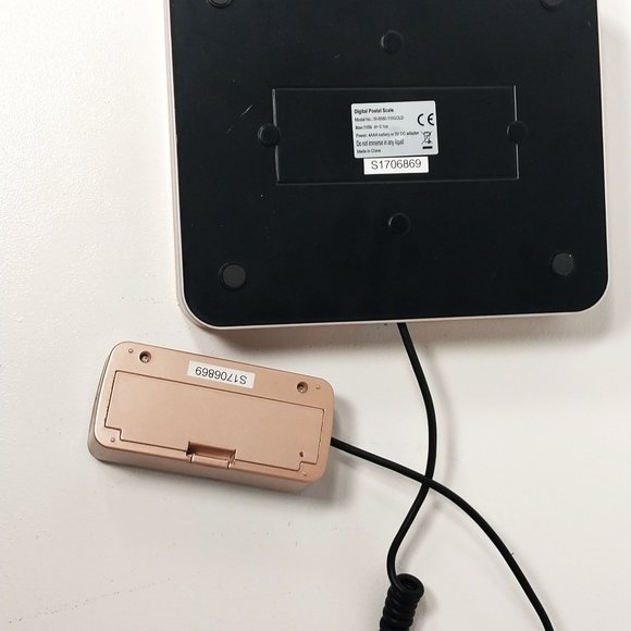 FOR PARTS ONLY Accuteck Digital Weight Postal Pink Scale Non-Working Condition - Picture 3 of 7